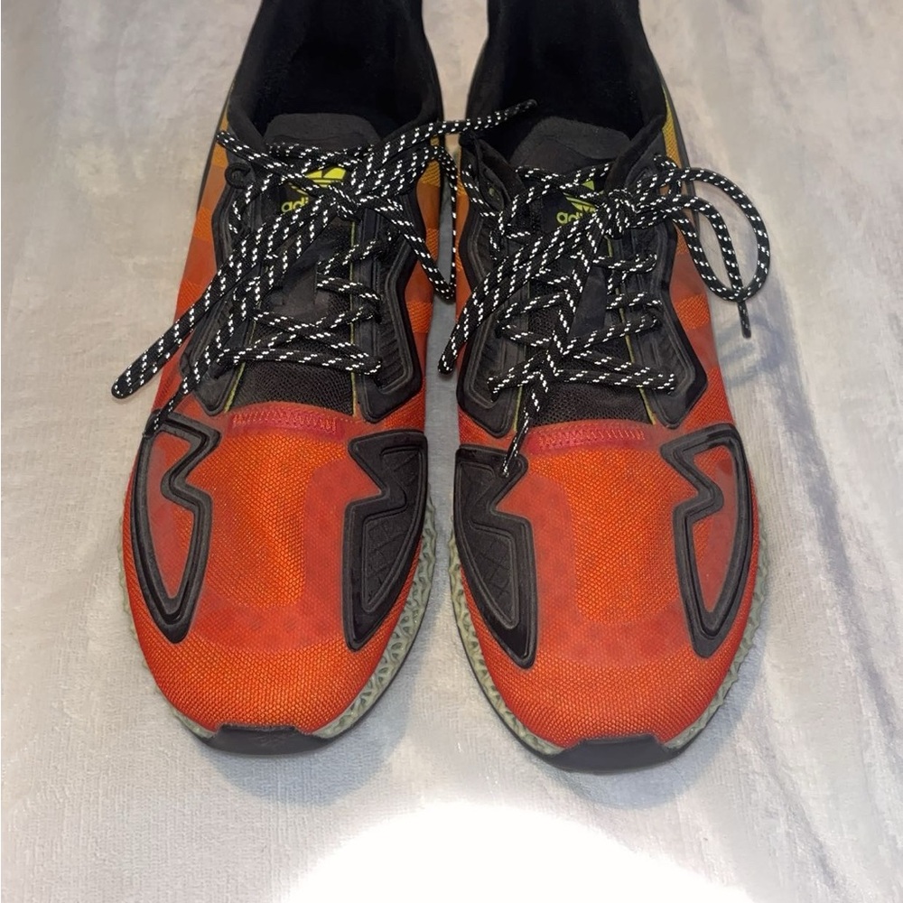 adidas Men's Orange and Black Athletic Shoes